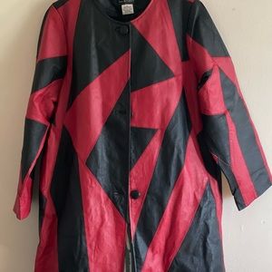 Via Accenti Leather Jacket